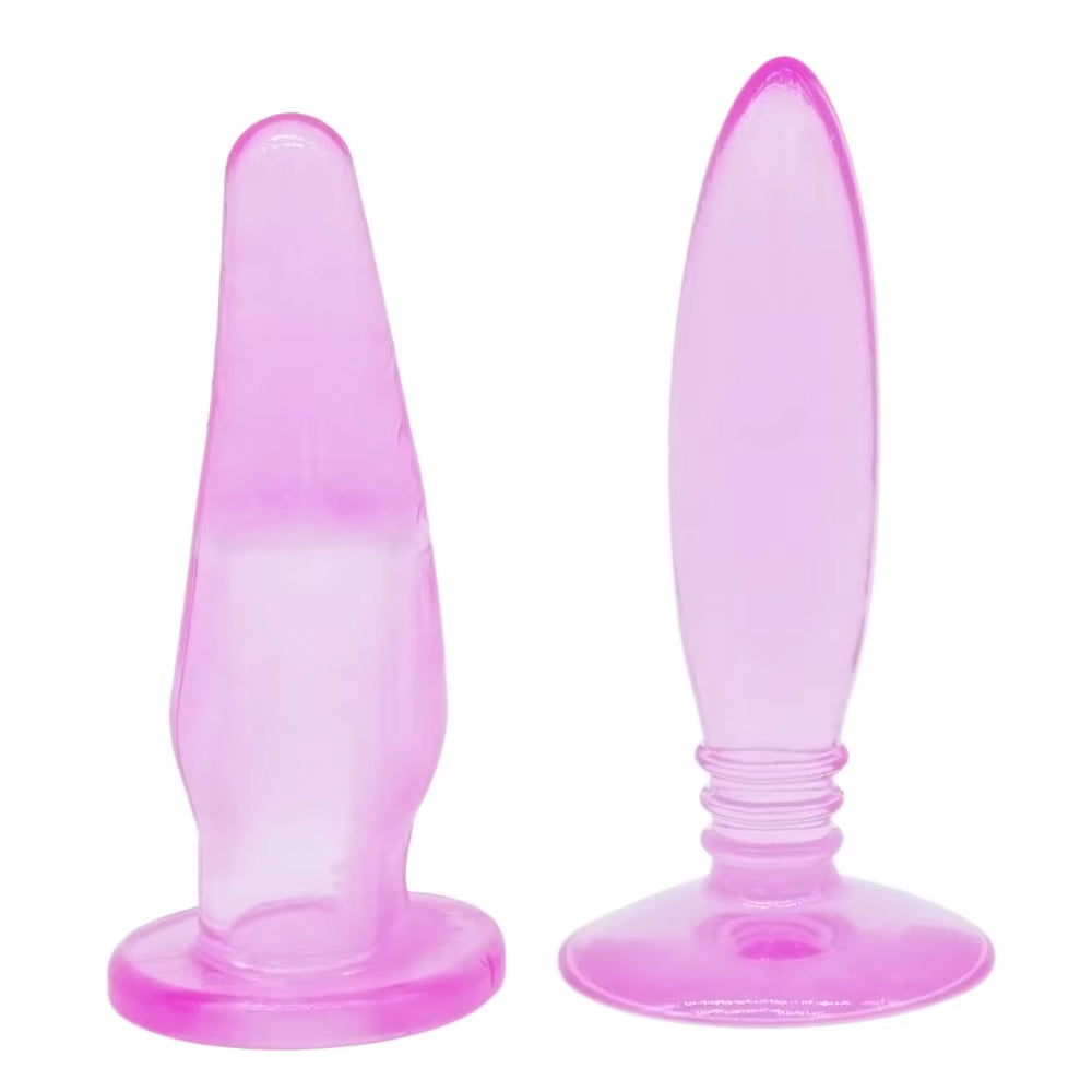 Enhance your sex life with this silicone, couples kit. The training sex toy is ideal for advanced users, and includes varied sizes for stretch, kink