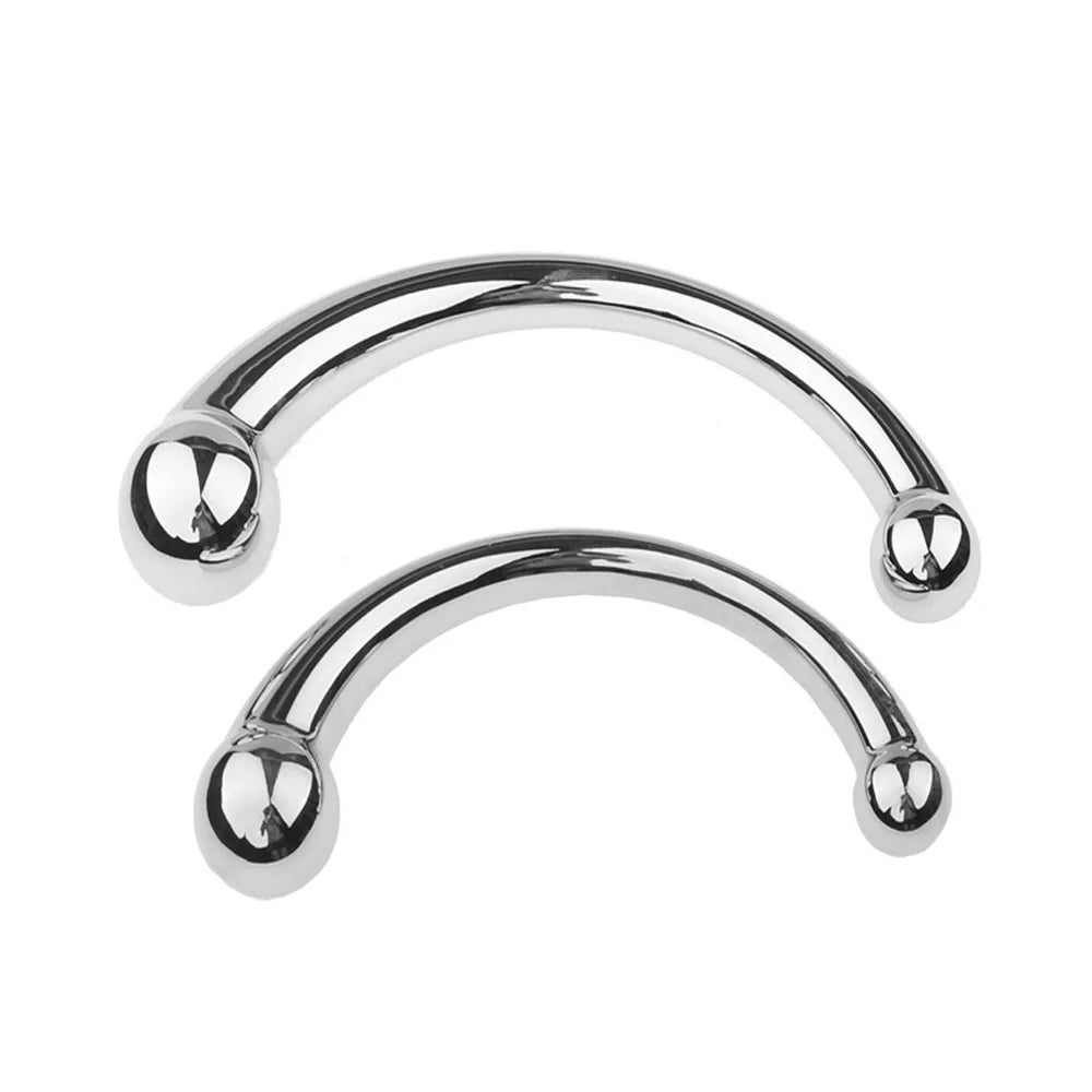 Double Ended Stainless Steel Anal Hook Love Plugs Double Ended Stainless Steel Anal Hook Love Plugs
