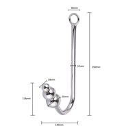 Triple Beads Anal Hook