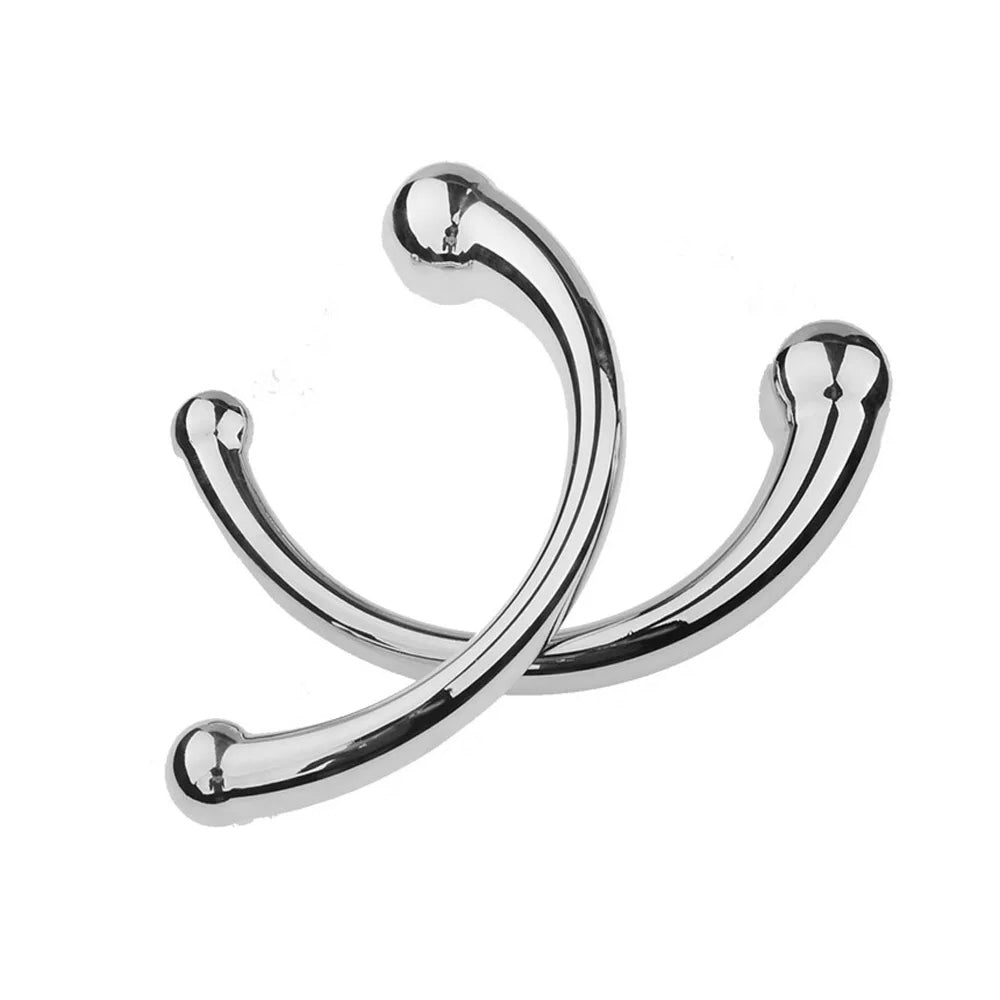 Double Ended Stainless Steel Anal Hook Love Plugs Double Ended Stainless Steel Anal Hook Love Plugs