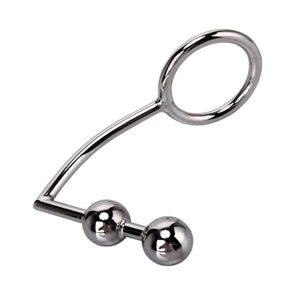 Crafted from stainless steel, this anal hook stimulates with firmness and smoothness. Anal male seekers will enjoy cock, sex, and enduring pleasure.