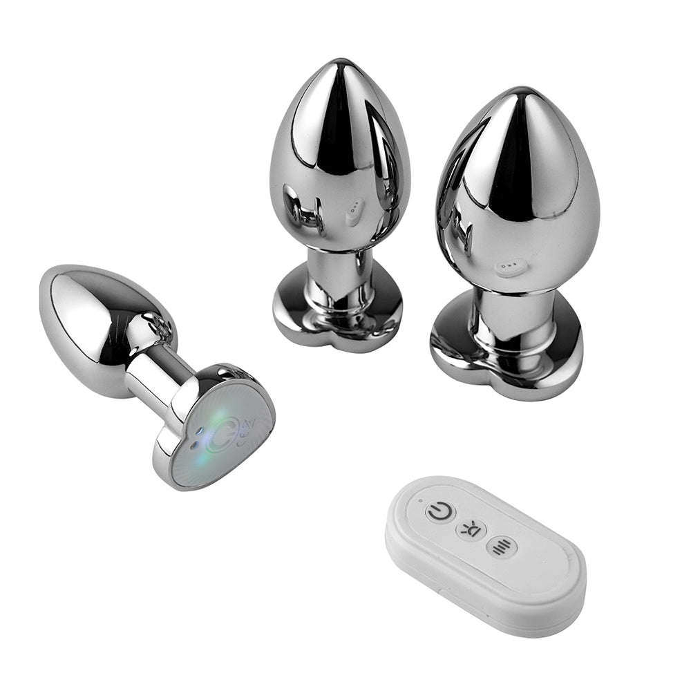 Remote Control Vibrating Light Up Butt Plug Love Plugs Remote Control Vibrating Light Up Butt Plug Love Plugs