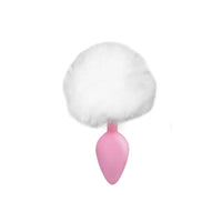 With a rabbit tail toys accessory, its pink, fluffy, furry tail, and tapered plug offer a sensual blend of ear-tingling pleasure and black suit fantasy.