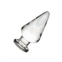 Extreme Big Glass Anal Toy Plug
