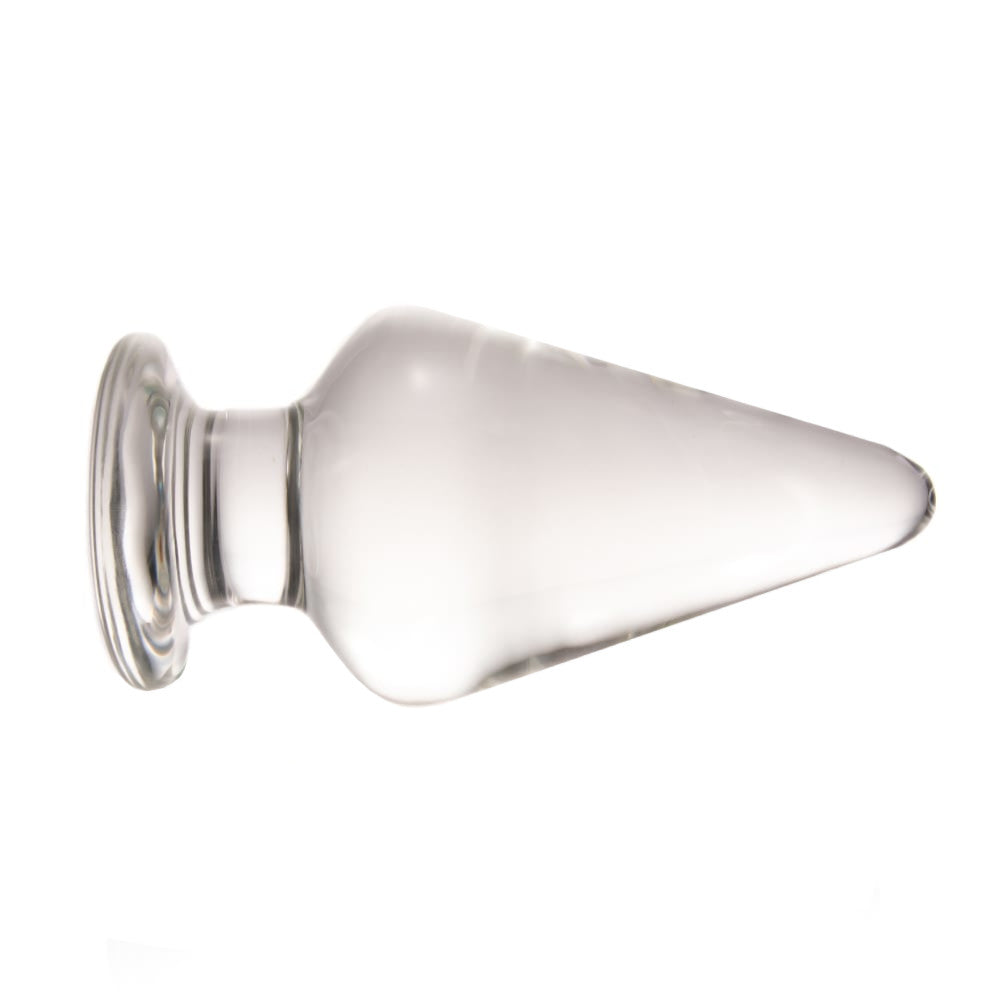 Extreme Big Glass Anal Toy Plug