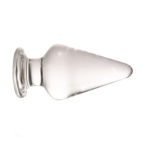 Extreme Big Glass Anal Toy Plug