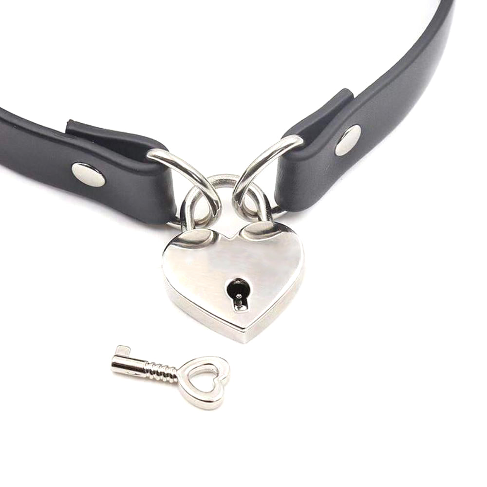 Lock my Heart BDSM Collar Loveplugs Anal Plug Product Available For Purchase Image 4