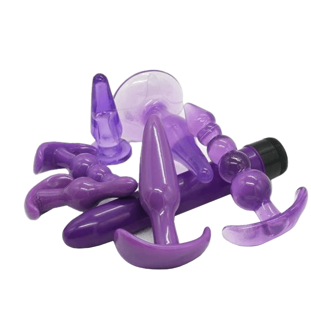 Beginner To Expert Trainer Set (7 Piece With Vibrator) Loveplugs Anal Plug Product Available For Purchase Image 3