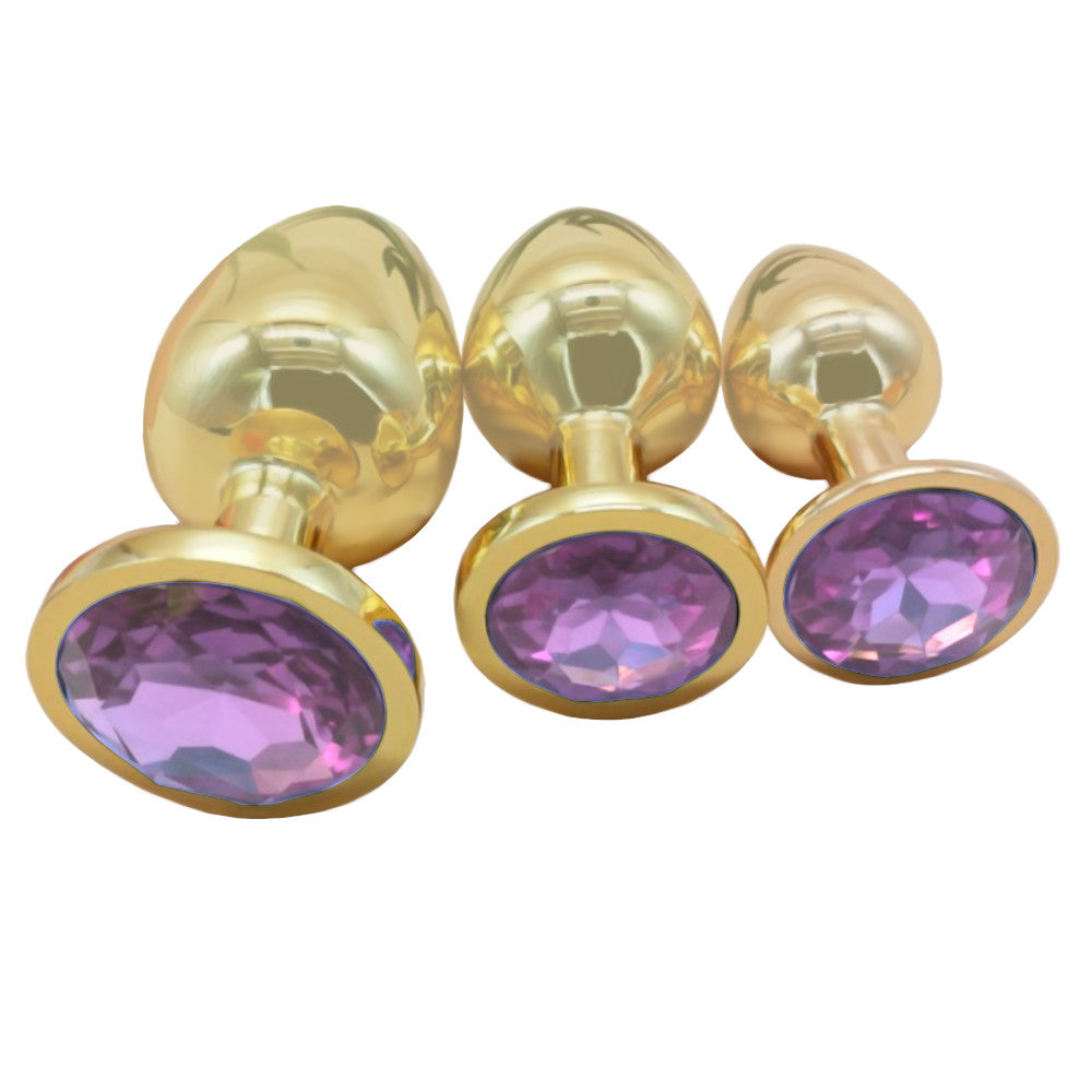 Gold Jeweled Plug Loveplugs Anal Plug Product Available For Purchase Image 6