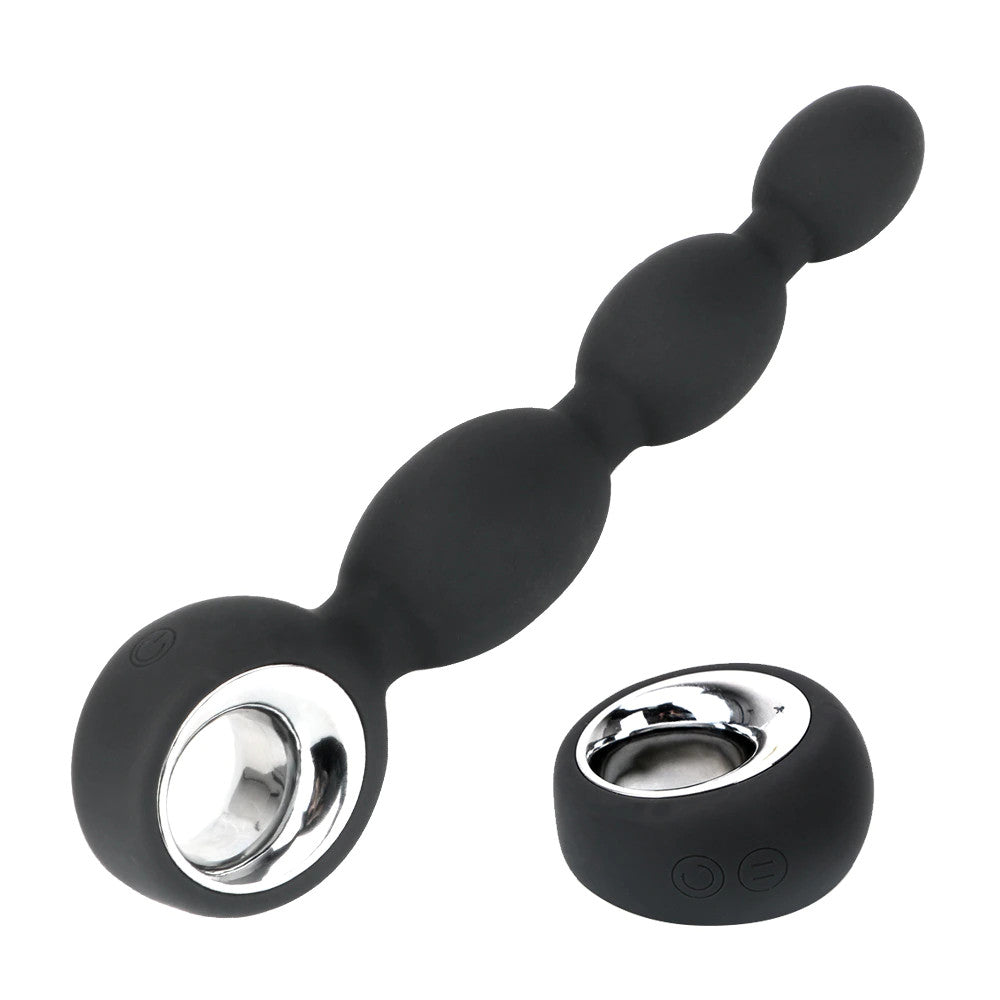 Ideal for both female and male users, this sex toy vibrating sex toy gradually introduces increasing bead sizes for a comfortable intro to play.
