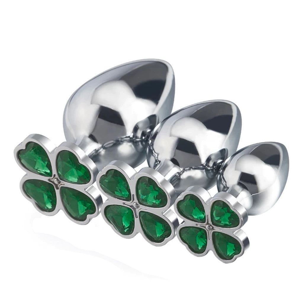 Four Heart Clover Princess Plug Loveplugs Anal Plug Product Available For Purchase Image 11