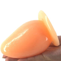 Get ready to feel sexy with this PVC dilator, featuring a huge strawberry shape for large sex toys and intense sensations, purple