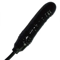 Explore new pleasures with this silicone dildo, perfect for inflatable play. The air pump allows you to control the size, using it safely.