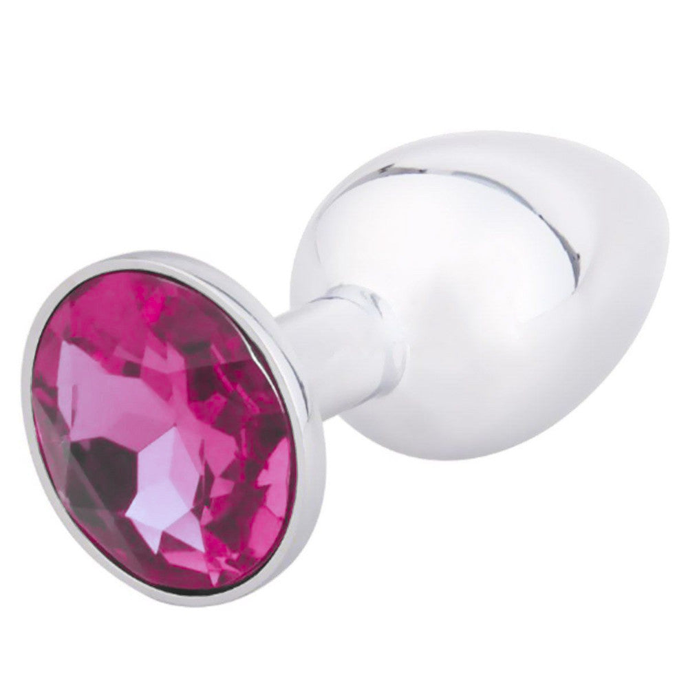 Elegant Gemmed Steel Plug Loveplugs Anal Plug Product Available For Purchase Image 12