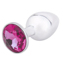 Elegant Gemmed Steel Plug Loveplugs Anal Plug Product Available For Purchase Image 31