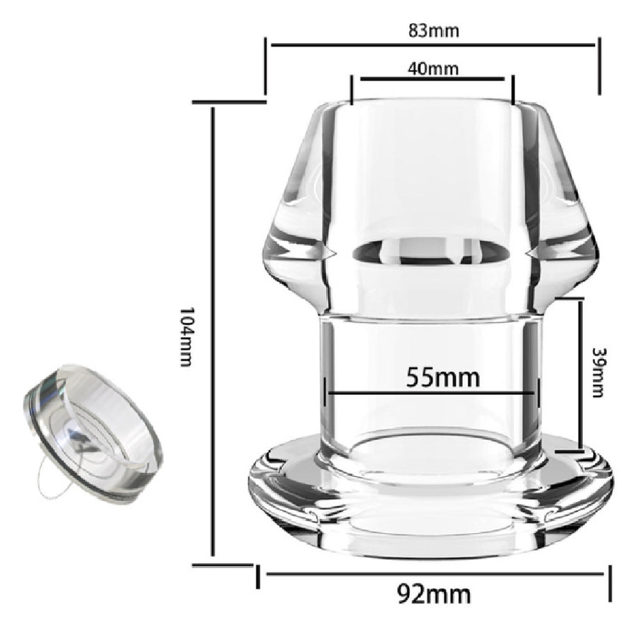 Clear Silicone Hollow Sealing Plug Loveplugs Anal Plug Product Available For Purchase Image 50