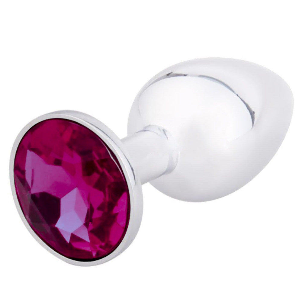 Elegant Gemmed Steel Plug Loveplugs Anal Plug Product Available For Purchase Image 13