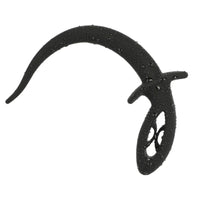 11" - 12" Black Silicone Dog Tail