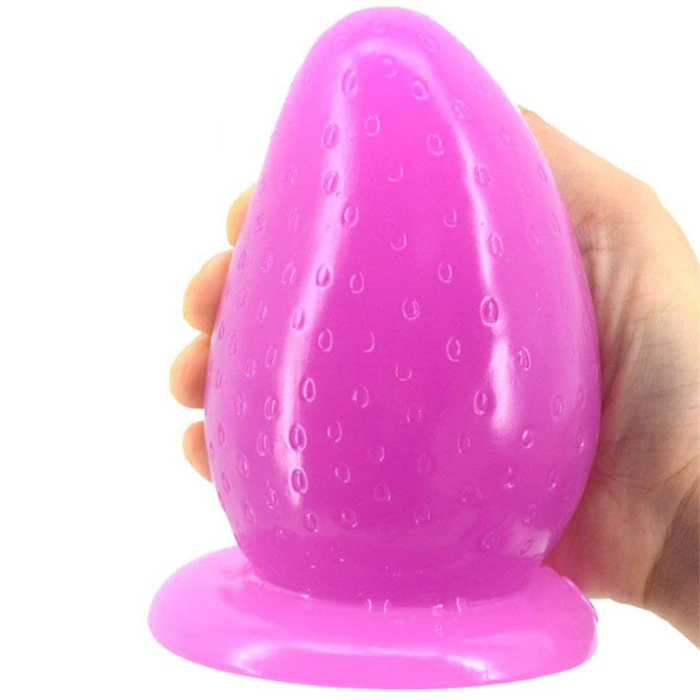 Giant Strawberry Plug Loveplugs Anal Plug Product Available For Purchase Image 6