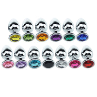 Elegant Gemmed Steel Plug Loveplugs Anal Plug Product Available For Purchase Image 21