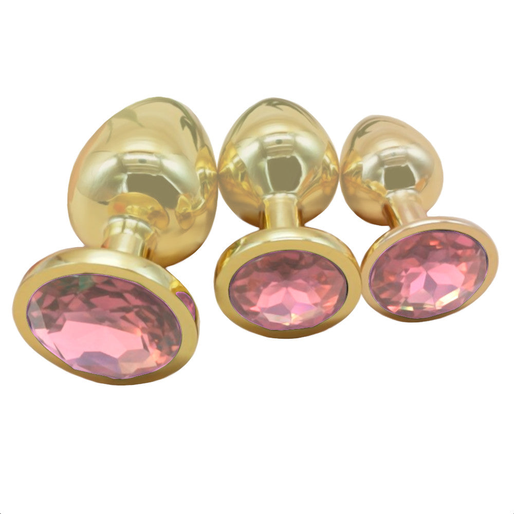 Gold Jeweled Plug Loveplugs Anal Plug Product Available For Purchase Image 9