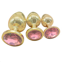 With its gold, stainless steel base and elegant red jewel, this jeweled sex toy offers luxury for beginners. The pink, blue, and shaped sex toy makes it a favorite.