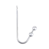 Two Balls Stainless Steel Anal Hook