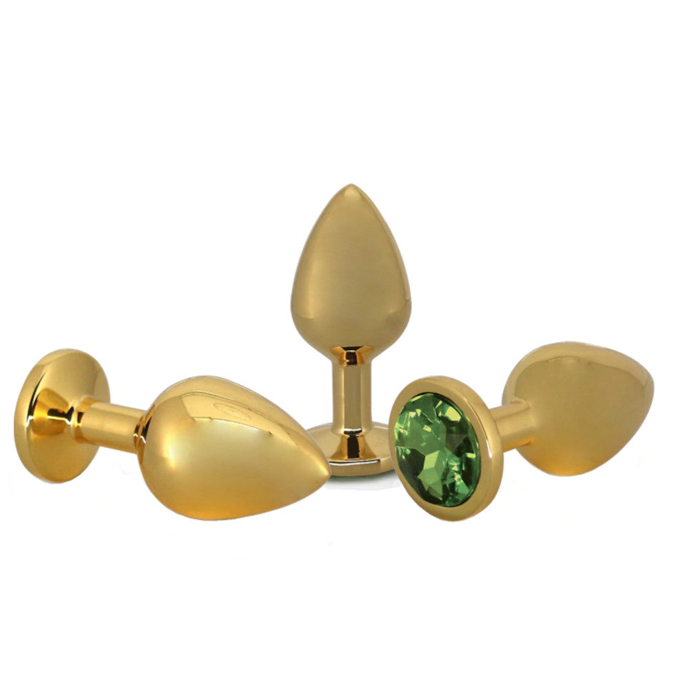 Small Golden Rose Jeweled Plug Loveplugs Anal Plug Product Available For Purchase Image 14