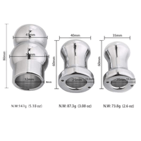Beginner sex toys can enhance your experience with this hollow, stainless, silver sex toy, offering versatile, custom options to explore comfortably.