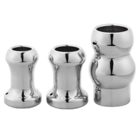 For beginners in play, this stainless, steel, alloy set offers three sizes, making it easy to explore hollow sex toys, metal options in the USA.