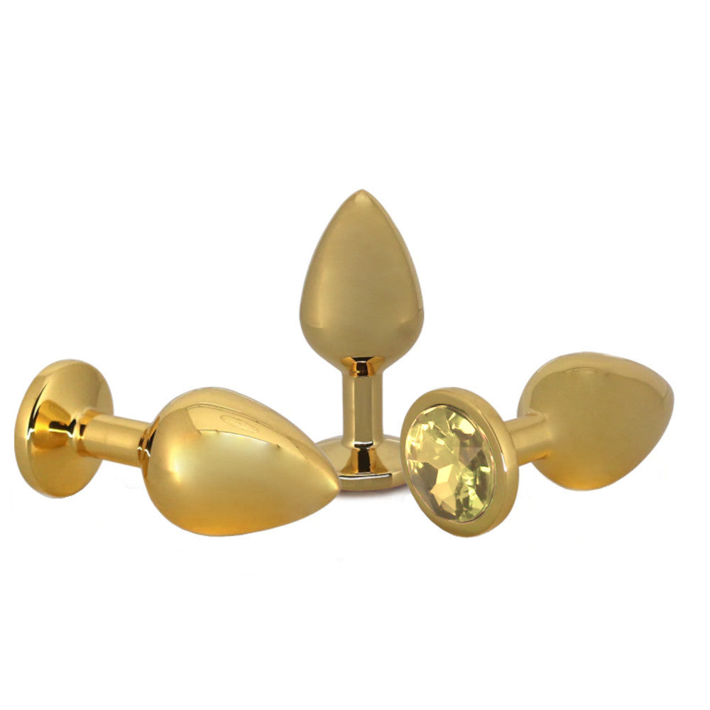 Small Golden Rose Jeweled Plug Loveplugs Anal Plug Product Available For Purchase Image 17