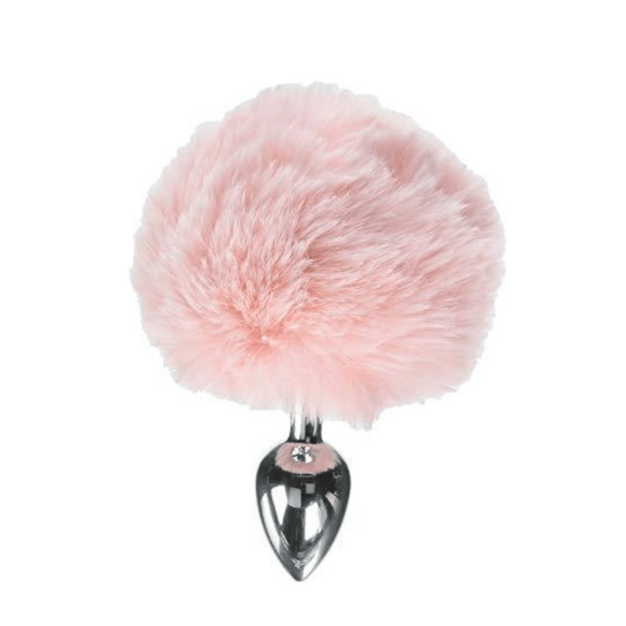 Pretty Pink Bunny Tail Butt Plug Loveplugs Anal Plug Product Available For Purchase Image 43
