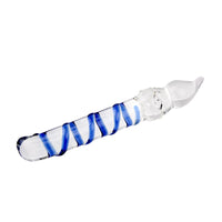 Ribbed Blue Glass Dildo Loveplugs Anal Plug Product Available For Purchase Image 23