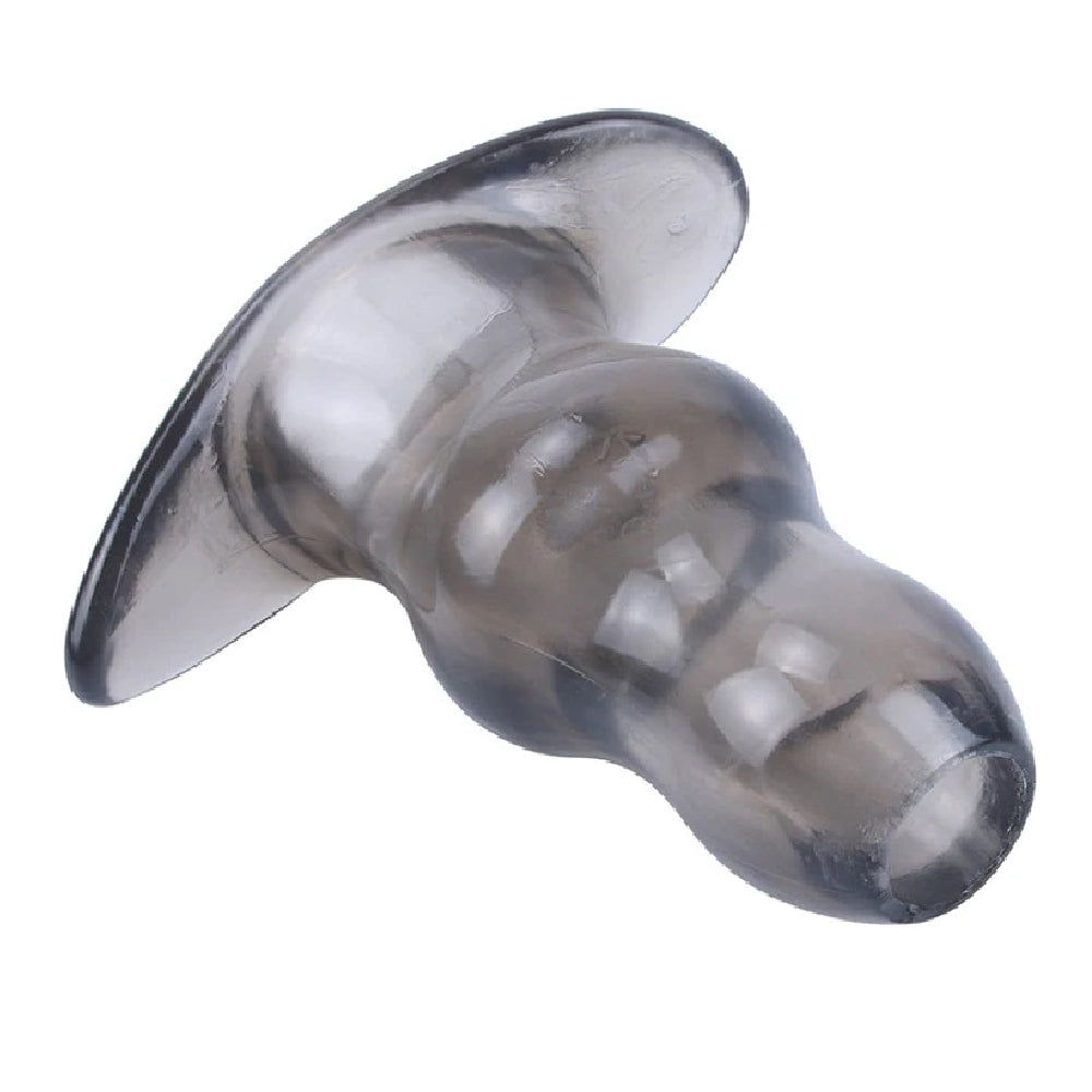 Gray Silicone Hollow Plug – Love Plugs