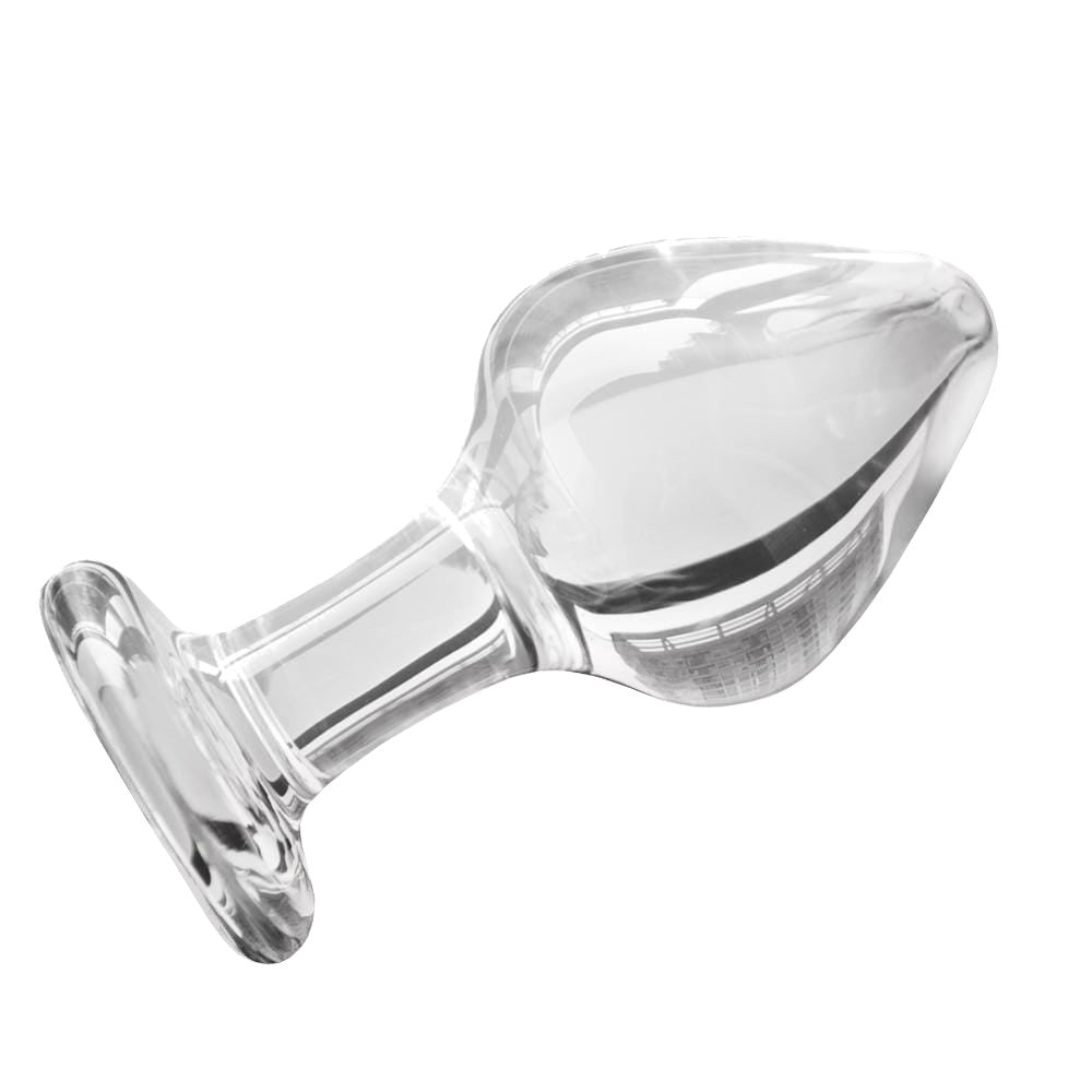 Big Glass Clear Plug Loveplugs Anal Plug Product Available For Purchase Image 3