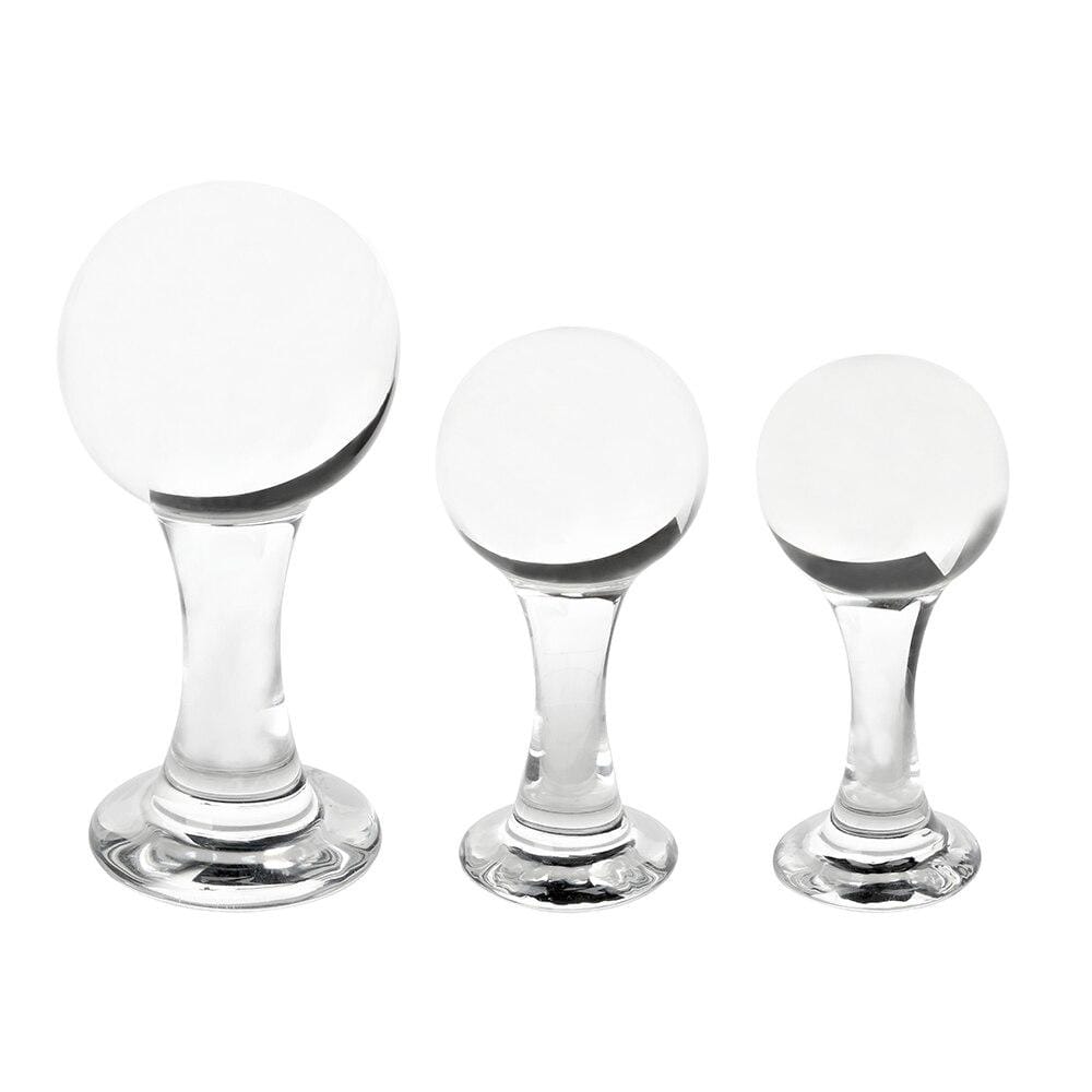 Huge Clear Crystal Ball Plug Love Plugs Huge Clear Crystal Ball Plug Love Plugs