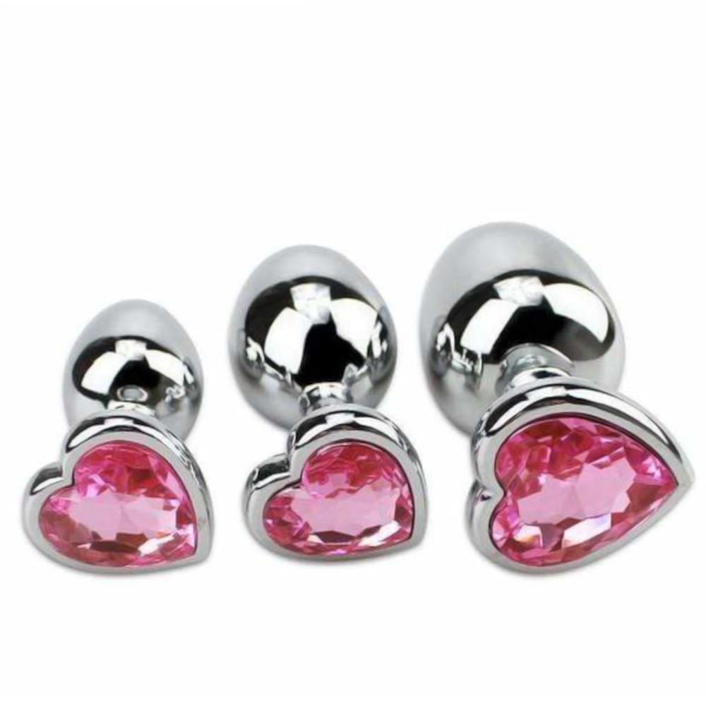 Candy Butt Set (3 Piece) Love Plugs Candy Butt Set (3 Piece) Love Plugs