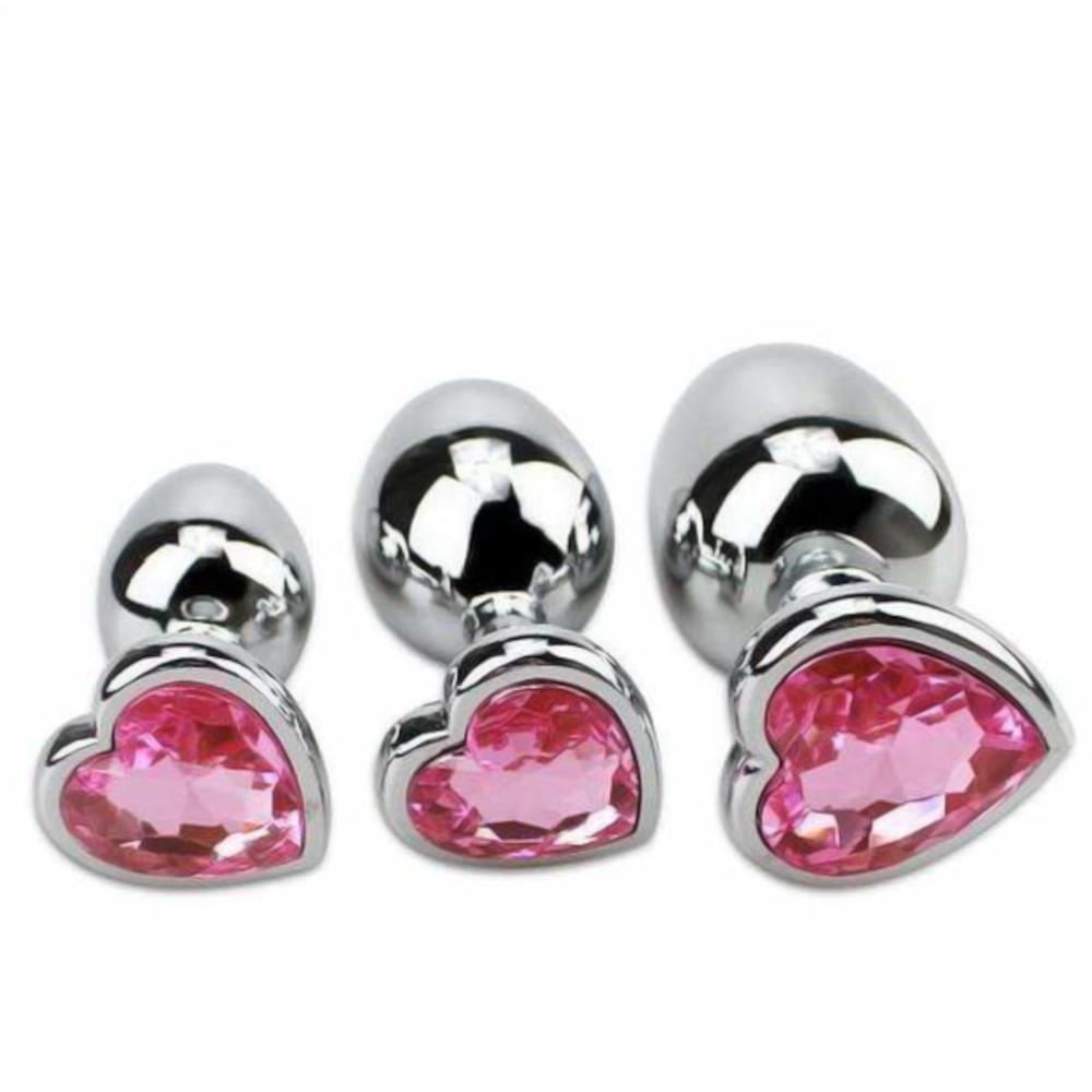 Candy Butt Plug Set (3 Piece) Loveplugs Anal Plug Product Available For Purchase Image 1