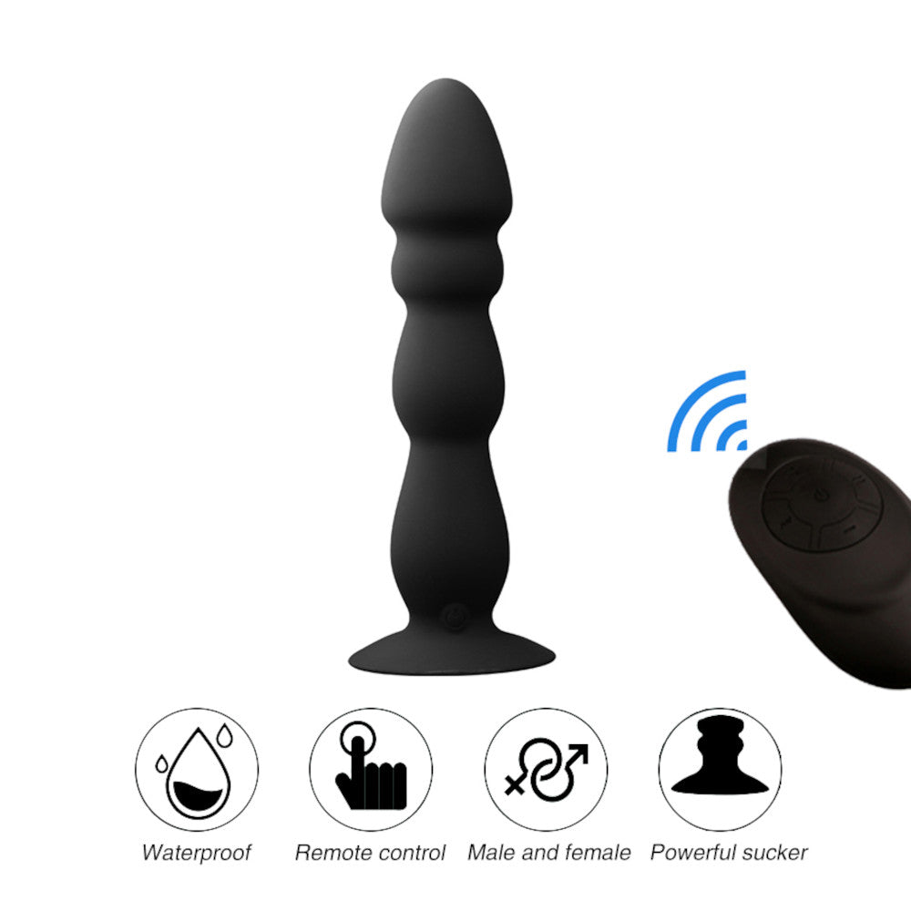 Small Ridged Anal Vibrator Butt Plug – Love Plugs