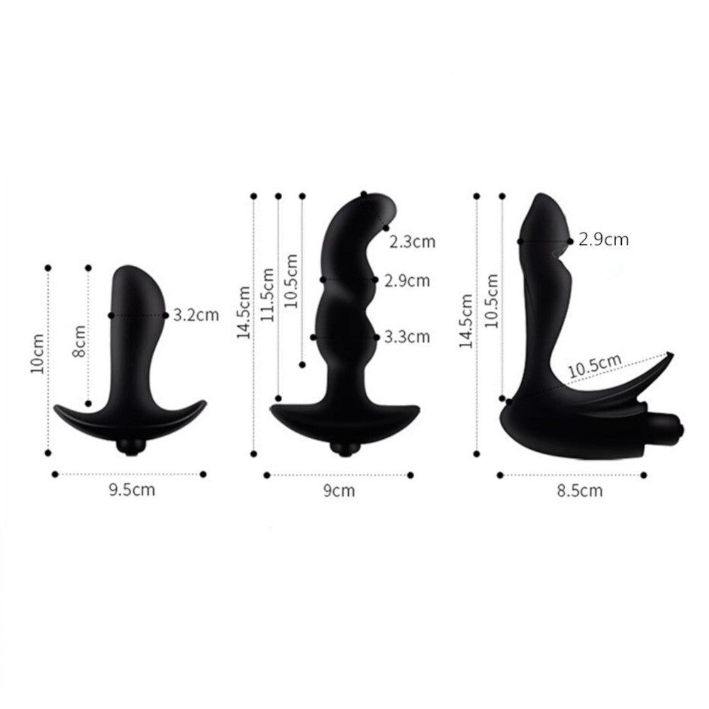Multispeed Silicone P-Spot Vibrator Loveplugs Anal Plug Product Available For Purchase Image 5