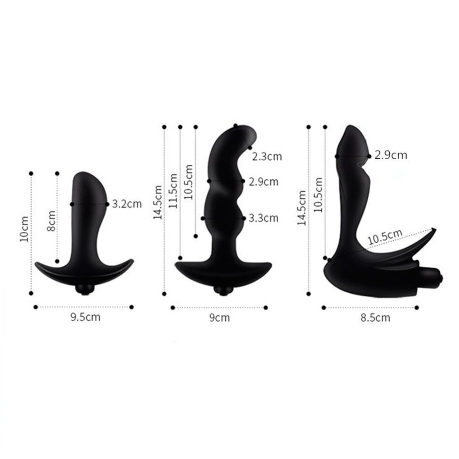 Multispeed Silicone P-Spot Vibrator Loveplugs Anal Plug Product Available For Purchase Image 44