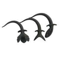 11" - 12" Black Silicone Dog Tail Loveplugs Anal Plug Product Available For Purchase Image 20