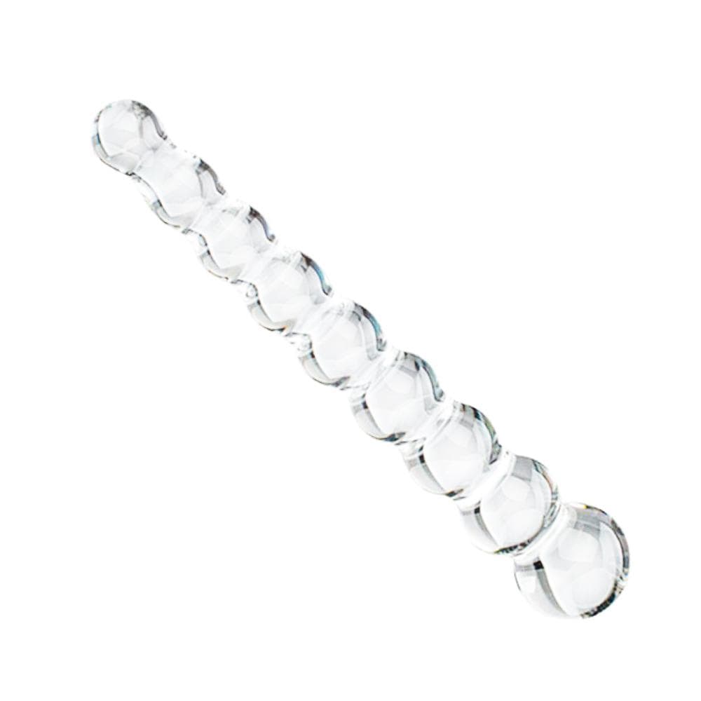 Slim Bumpy Glass Anal Dildo Love Plugs Slim Bumpy Glass Anal Dildo Love Plugs