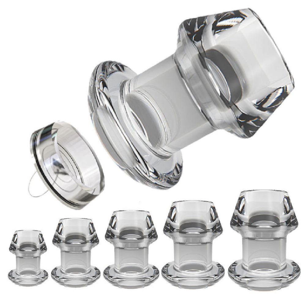 Clear Silicone Hollow Sealing Plug Loveplugs Anal Plug Product Available For Purchase Image 3
