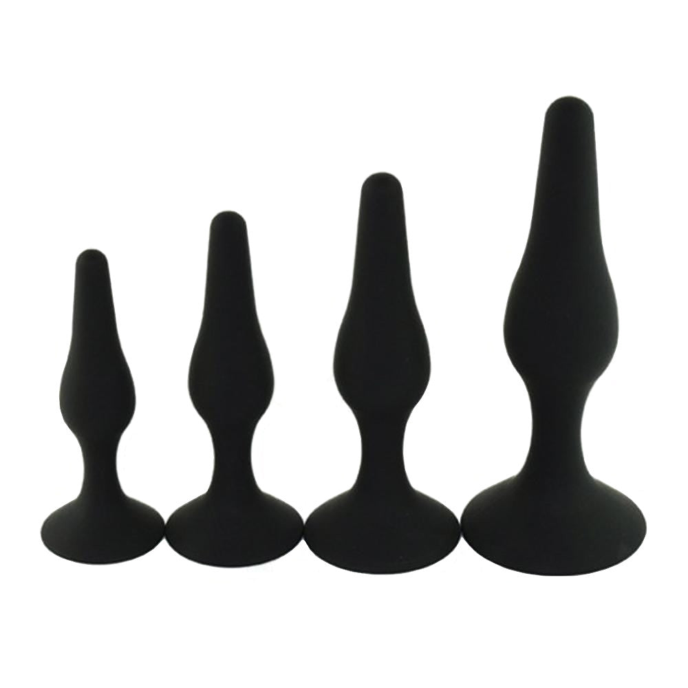Silicone Training Plug Kit (4 Piece) Love Plugs Silicone Training Plug Kit (4 Piece) Love Plugs