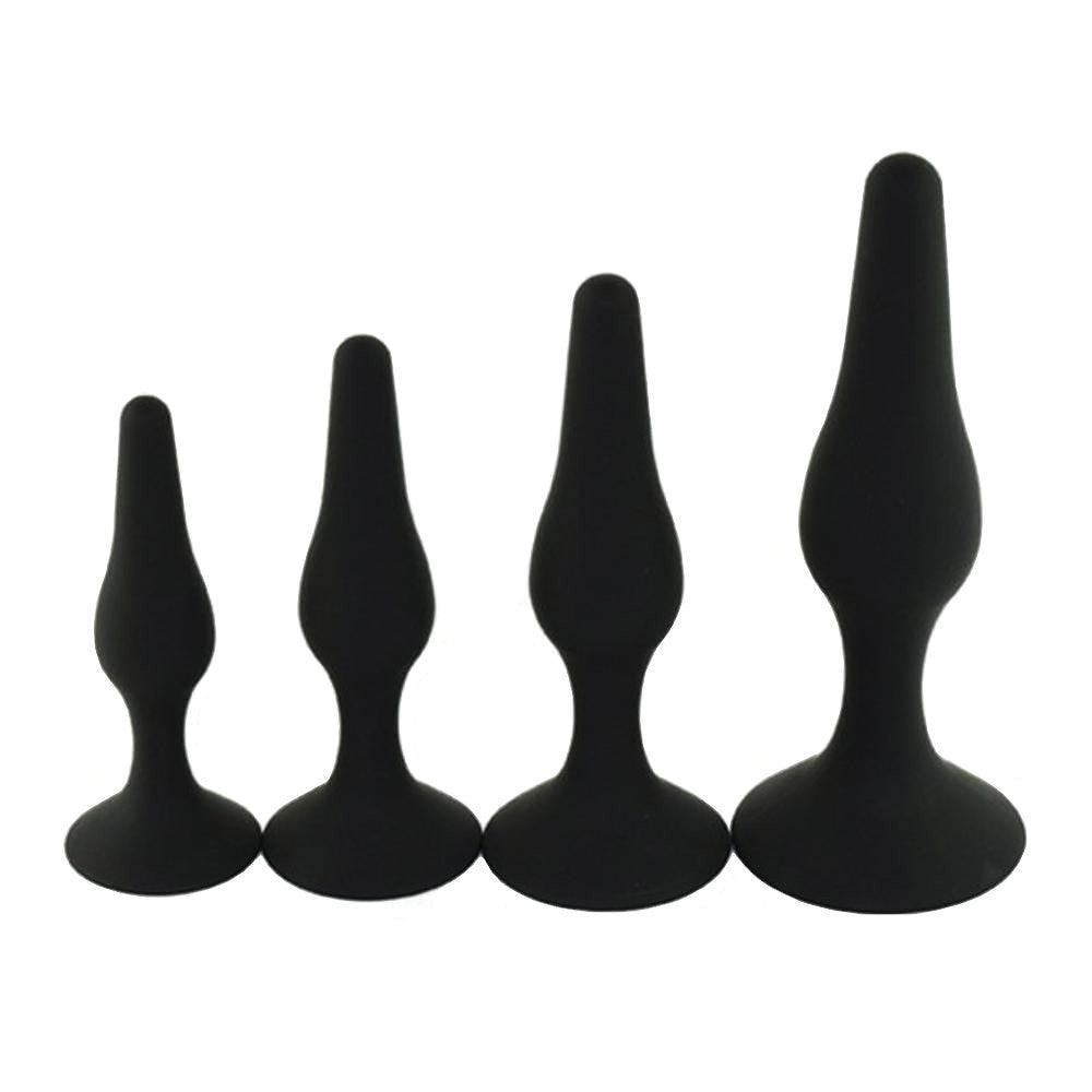 Silicone Training Plug Kit (4 Piece) Loveplugs Anal Plug Product Available For Purchase Image 2