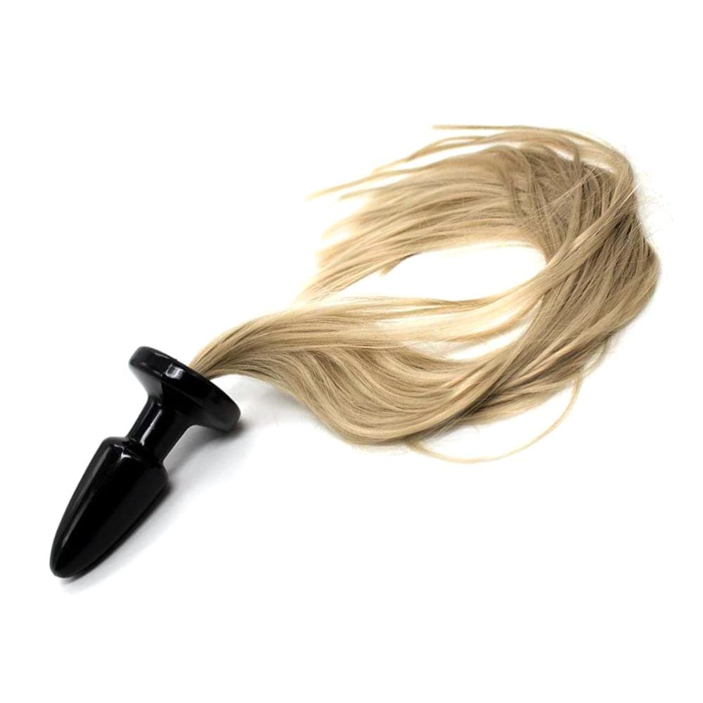 Silicone Horse Tail Butt Plug, 20" Loveplugs Anal Plug Product Available For Purchase Image 3