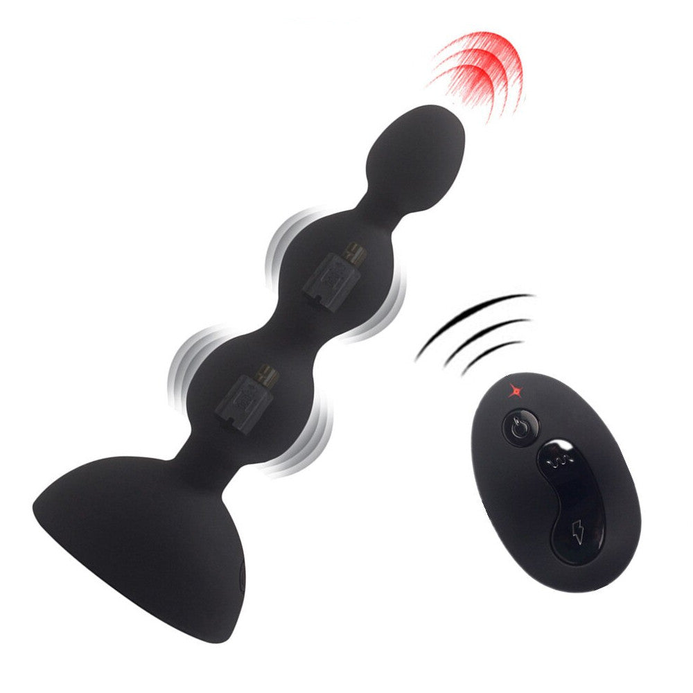 Triple Pleasure Anal Vibration Plug