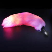 With the soft glow of the lights, my anal tail feels so sensual. Transforming from fox to bunny or squirrel tail, the night is magical!