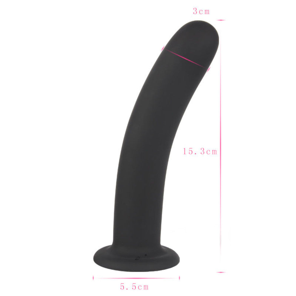 Silicone Suction Cup Anal Dildo Toy